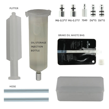 NFOX electric skateboard bicycle oil storage bottle syringe 45ML/1.59OZ hydraulic brake oil disc brake exhaust oil change tool