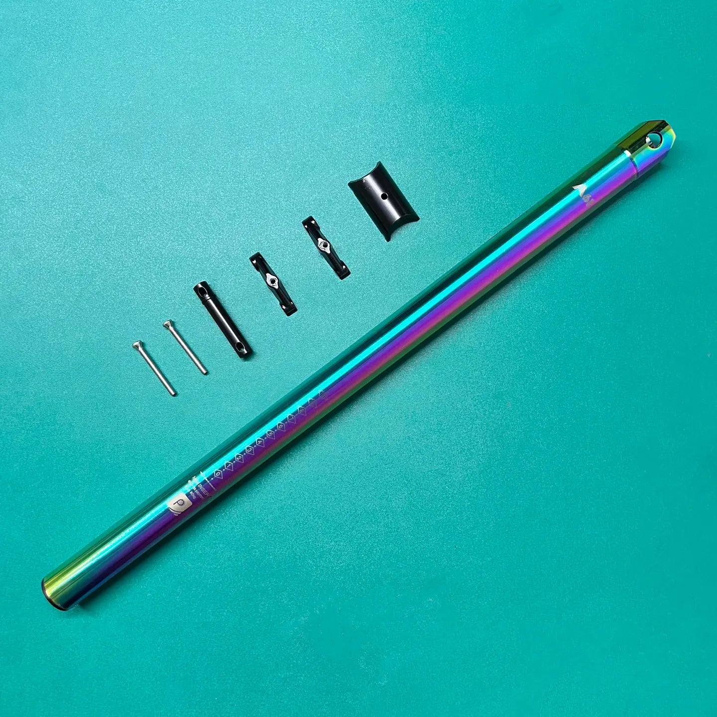 Ultra light aluminum alloy 33.9 * 600mm mountain bike seat tube MTB road foldable seat post universal 31.8 * 580mm accessory