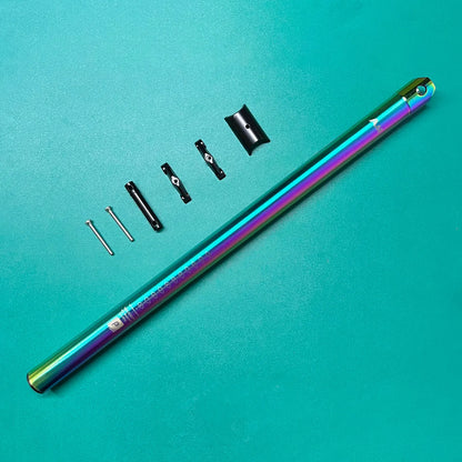 Ultra light aluminum alloy 33.9 * 600mm mountain bike seat tube MTB road foldable seat post universal 31.8 * 580mm accessory