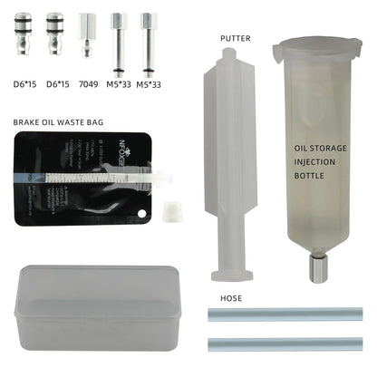 NFOX electric skateboard bicycle oil storage bottle syringe 45ML/1.59OZ hydraulic brake oil disc brake exhaust oil change tool