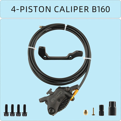 C. STAR  electric scooter power-off brake lever  bicycle specific hydraulic wear-resistant brake accessory  4-piston clamp