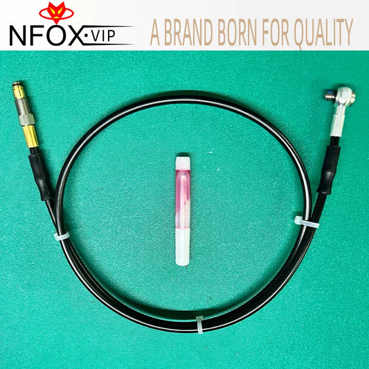 NFOX Brake Side  M8 Copper M5 Aluminum Steel Rotary Joint Drive Skateboard Bicycle Hydraulic Oil Disc Brake Universal oil pipe