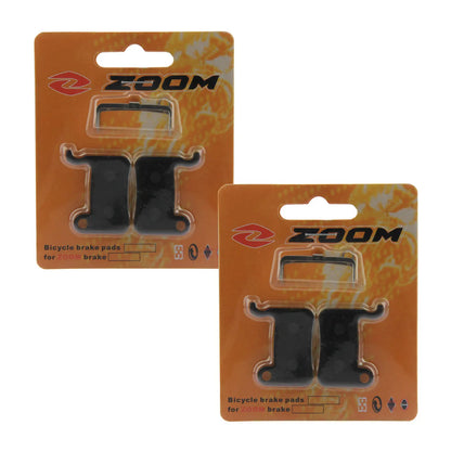 ZOOM HB100 mountain bike disc semi metal brake pad ceramic hydraulic brake pad suitable for HB875 equal line pull oil disc brake