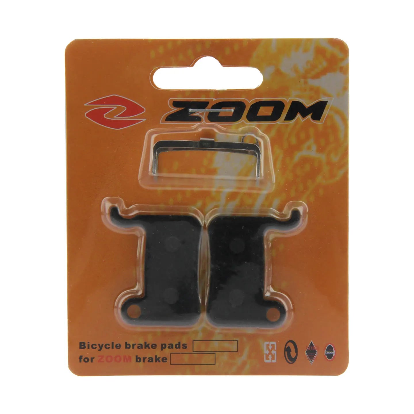 ZOOM HB100 mountain bike disc semi metal brake pad ceramic hydraulic brake pad suitable for HB875 equal line pull oil disc brake