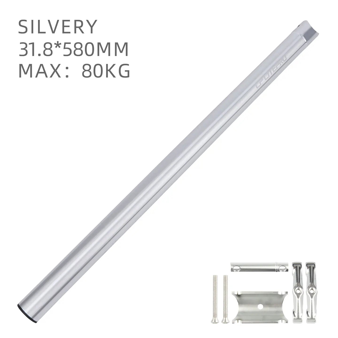 Ultra light aluminum alloy 33.9 * 600mm mountain bike seat tube MTB road foldable seat post universal 31.8 * 580mm accessory