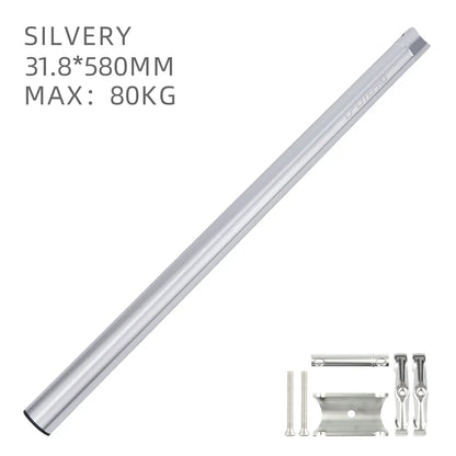 Ultra light aluminum alloy 33.9 * 600mm mountain bike seat tube MTB road foldable seat post universal 31.8 * 580mm accessory