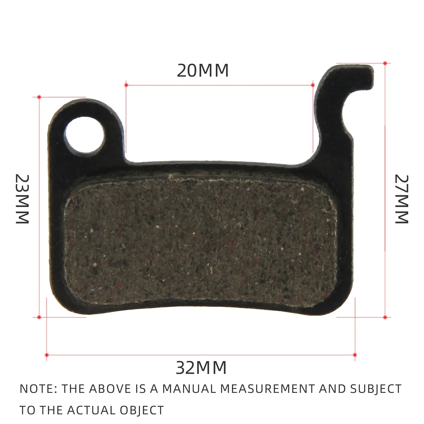 ZOOM HB100 mountain bike disc semi metal brake pad ceramic hydraulic brake pad suitable for HB875 equal line pull oil disc brake