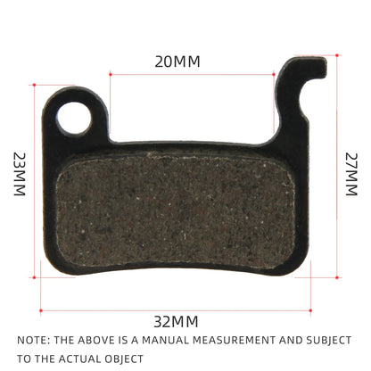 ZOOM HB100 mountain bike disc semi metal brake pad ceramic hydraulic brake pad suitable for HB875 equal line pull oil disc brake