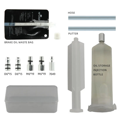 NFOX electric skateboard bicycle oil storage bottle syringe 45ML/1.59OZ hydraulic brake oil disc brake exhaust oil change tool