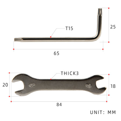 EZmtd 32 piece hydraulic brake oil change tool set, simple bicycle refueling funnel, exhaust oil injection needle tube accessories