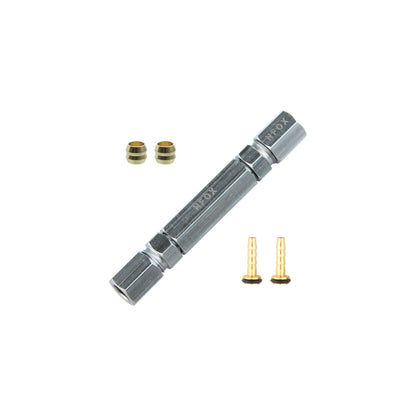 NFOX bicycle hydraulic disc brake oil needle oil pipe repair connection insertion installation tool bidirectional threaded joint